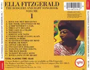 CD - Ella Fitzgerald - The Rodgers And Hart Songbook Volume 1
