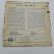 LP - Ella Fitzgerald, Louis Armstrong - Ella And Louis - Original UK Mono Press on Burgundy HMV Labels