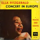 7inch Vinyl Single - Ella Fitzgerald - Concert In Europe