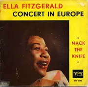 7inch Vinyl Single - Ella Fitzgerald - Concert In Europe