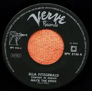 7inch Vinyl Single - Ella Fitzgerald - Concert In Europe