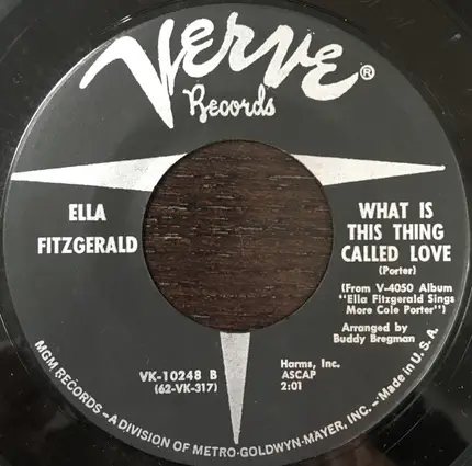 Ella Fitzgerald - Call Me Darling / What Is This Thing Called Love