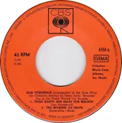 7inch Vinyl Single - Ella Fitzgerald - Accompanied By The Duke Ellington Orchestra Directed By Jimmy Jones - EP