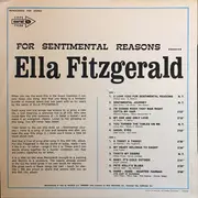LP - Ella Fitzgerald - For Sentimental Reasons .....