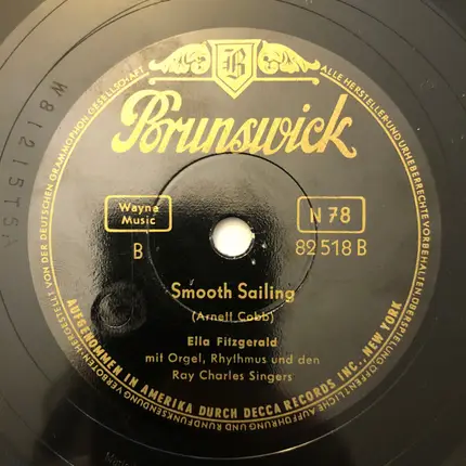 Ella Fitzgerald - How High The Moon / Smooth Sailing