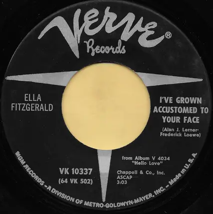 Ella Fitzgerald - I Could Have Danced All Night / I've Grown Accustomed To Your Face