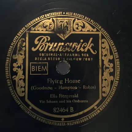 Ella Fitzgerald - Oh, Lady Be Good / Flying Home