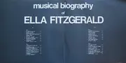 Double LP - Ella Fitzgerald - Musical Biography Of