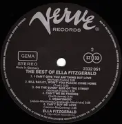 LP - Ella Fitzgerald - The Best Of Ella Fitzgerald