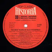 LP - Ella Fitzgerald - The Best Years Of Ella Fitzgerald
