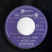7inch Vinyl Single - Ella Fitzgerald - The Lady Is A Tramp
