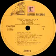 LP - Ella Fitzgerald - Things Ain't What They Used To Be (And You Better Believe It)