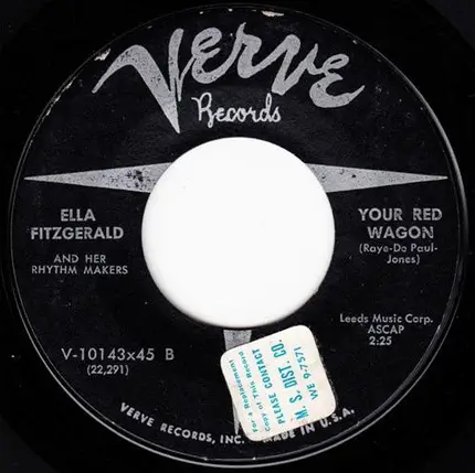 Ella Fitzgerald - Trav'lin' Light / Your Red Wagon