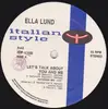 12inch Vinyl Single - Ella Lund - Let's Talk About You And Me