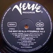 LP - Ella Fitzgerald - The Best Of Ella Fitzgerald Vol. 2