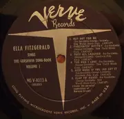 LP - Ella Fitzgerald - Ella Fitzgerald Sings The Gershwin Song Book Vol. 1