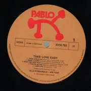 LP - Ella Fitzgerald & Joe Pass - Take Love Easy
