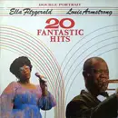 LP - Ella Fitzgerald / Louis Armstrong - Double Portrait - 20 Fantastic Hits