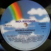 LP - Ella Fitzgerald / Louis Armstrong - Double Portrait - 20 Fantastic Hits