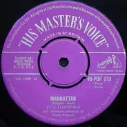 Ella Fitzgerald With Unknown Artist - Manhattan / Ev'ry Time We Say Goodbye