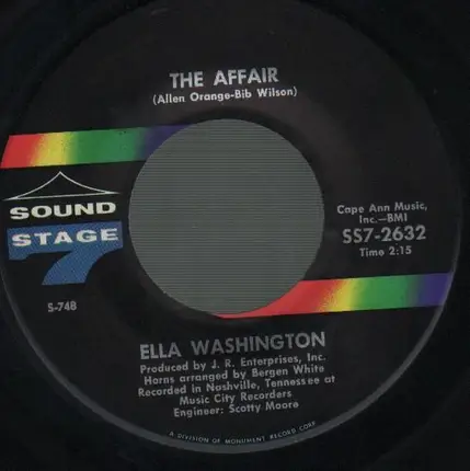 Ella Washington - The Affair / Stop Giving Your Man Away