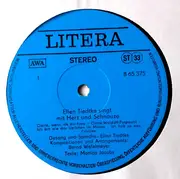 LP - Ellen Tiedtke - Ellen Tiedtke Singt Mit Herz Und Schnauze