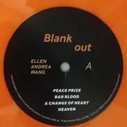 LP - Ellen Andrea Wang - Blank Out - Transparent Orange Vinyl