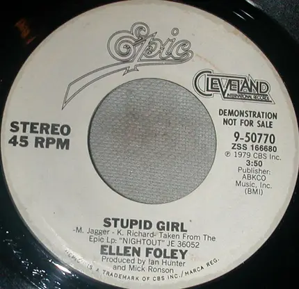 Ellen Foley - Stupid Girl