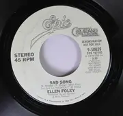 7inch Vinyl Single - Ellen Foley - Sad Song
