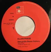 7inch Vinyl Single - Ellen Friese - Das Große Bums-Vallera