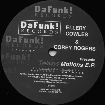 Ellery Cowles & Corey Rodgers - Twisted Motions E.P.