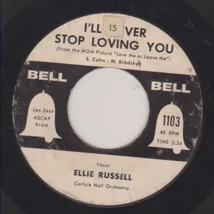 Ellie Russell - Hard To Get / I'll Never Stop Loving You