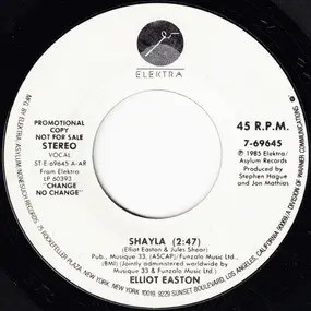 Elliot Easton - Shayla