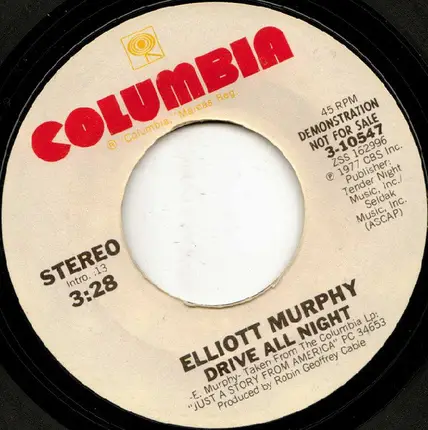 Elliott Murphy - Drive All Night