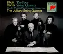 Double CD - Elliott Carter - Juilliard String Quartet , Christopher Oldfather - The Four String Quartets / Duo For Violin & Piano