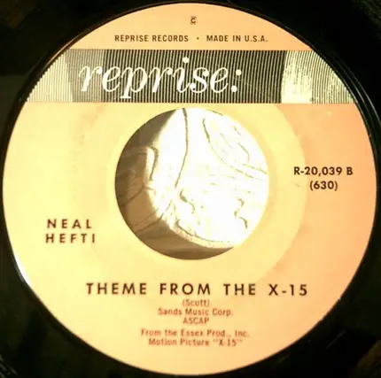 Elliott Evans / Neal Hefti - Concerto For The X-15 / Theme From The X-15