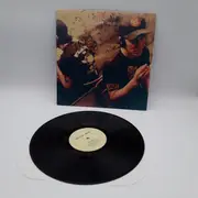 LP - Elliott Smith - Either / Or - Pale Yellow Lebels, lyric sheet, mail order insert