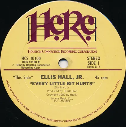 Ellis Hall Jr. - Every Little Bit Hurts / Back It Up (Try It Again)