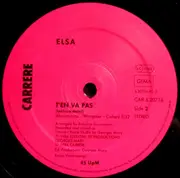 12inch Vinyl Single - Elsa - T'En Vas Pas (Remix)
