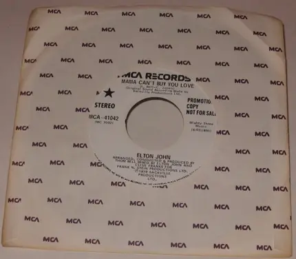 Elton John - Mama Can't Buy You Love