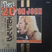 LP - Elton John - Best 20 - Textured