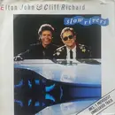 7inch Vinyl Single - Elton John & Cliff Richard - Slow Rivers