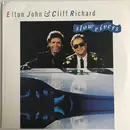 12inch Vinyl Single - Elton John & Cliff Richard - Slow Rivers