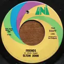 7inch Vinyl Single - Elton John - Friends / Honey Roll
