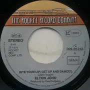 7inch Vinyl Single - Elton John / Kiki Dee - Bite Your Lip / Chicago