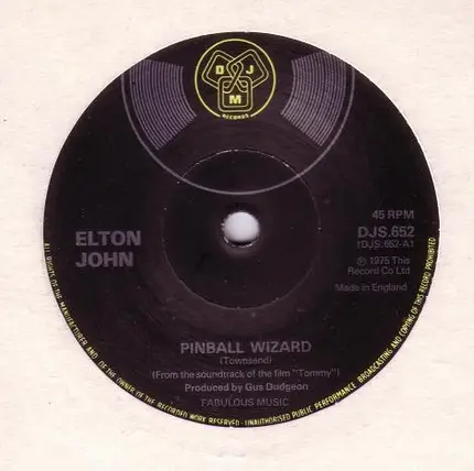 Elton John - Pinball Wizard