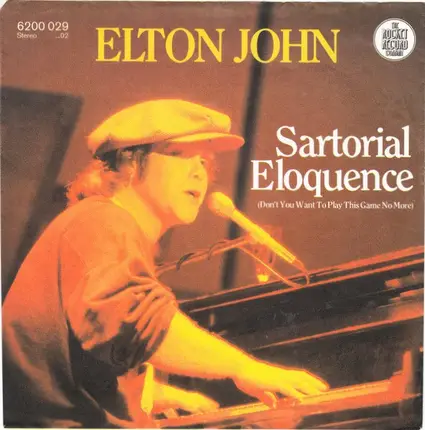 Elton John - Sartorial Eloquence
