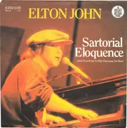 7inch Vinyl Single - Elton John - Sartorial Eloquence