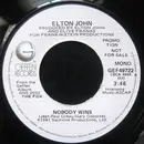 7inch Vinyl Single - Elton John - Nobody Wins