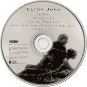 CD Single - Elton John - Believe